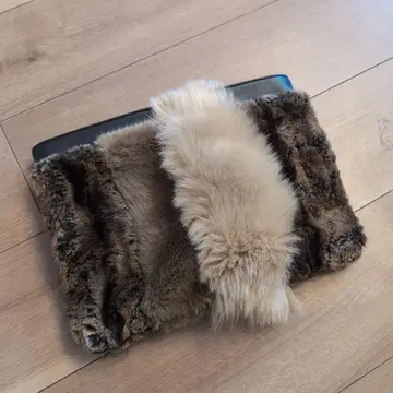 퍼 클러치백