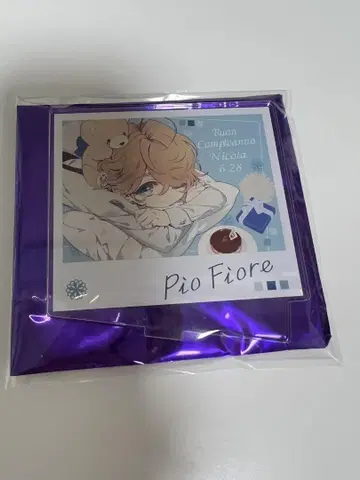 피오피오레의 만종 피오피 아크릴 스탠드 니콜라 유소 Birthday