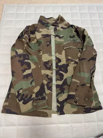 카모플라주 패턴 자켓