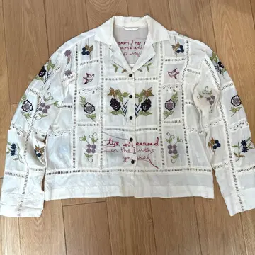 TODAYFUL Embroidery Patchwork Shirts