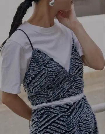 Ameri vintage 데님 뷔스티에