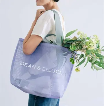 [ 정품 ] 미사용 새상품 DEAN & DELUCA 메쉬 토트 L 사이즈