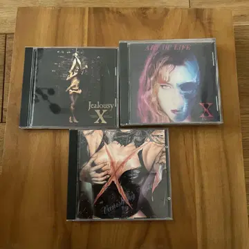 X japan 대표작 3개 세트 Jealousy Art of Life