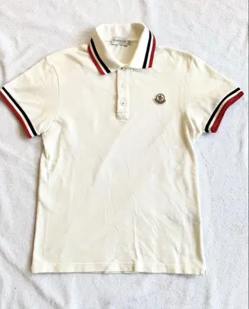 MONCLER 피케 셔츠 화이트