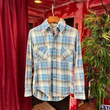 70s BIGMAC heavy flannel shirt