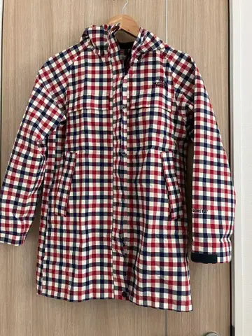 THE NORTH FACE 체크 무늬 자켓 GORE-TEX