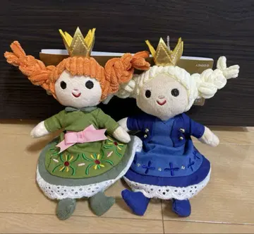 택 포함 새상품 봉제 인형 참 안나 판타지 스프링스 디즈니