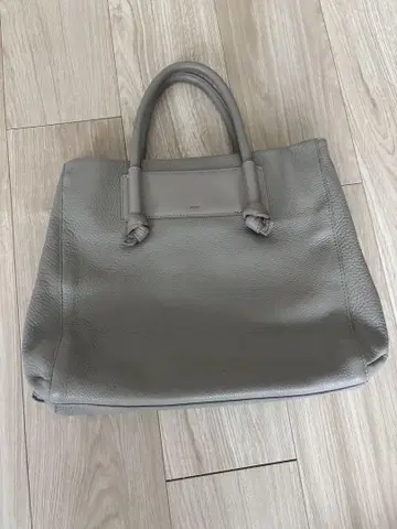 야마다야 뷰레 누에르 그레이지 가죽 백 핸드백