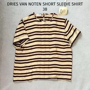 DRIES VAN NOTEN SHORT SLEEVE SHIRT 38