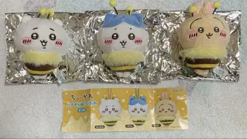 치이카와 (먼작귀) 하치 씨 봉제 인형 마스코트 세븐일레븐 전 3종 세트