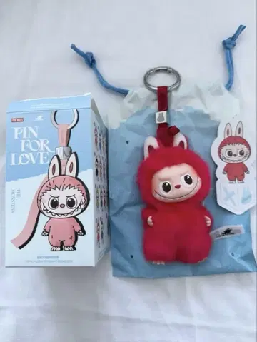 THEMONSTERPINFORLOVE 시리즈 봉제 인형 펜던트 러브브