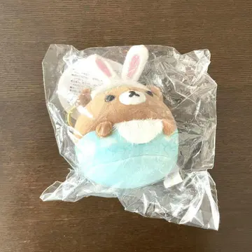 리락쿠마 토끼 귀 곰 키링 미개봉 새상품 택 포함