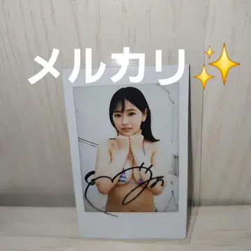 [ 현장 폴라로이드 사인 포함 ] [ 사쿠라기 미오 두근두근해? ]