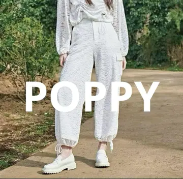 POPPY 레이스 카고 팬츠 L