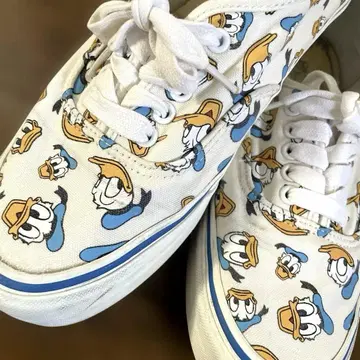 VANS Authentic 도널드 덕 한정판 콜라보 26.5cm