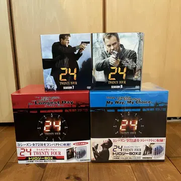 24 TWENTY FOUR SEASON 1-8 전 시즌 DVD-BOX