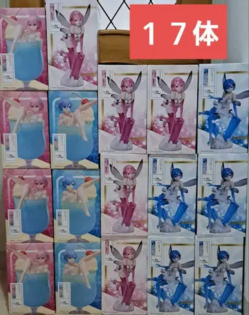 [리제로] 프라이스 피규어 묶음 판매 17체