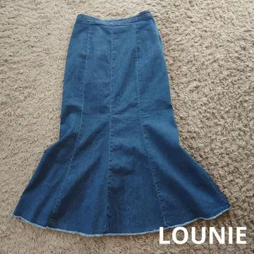 새상품급 LOUNIE 머메이드 롱 스커트 루니