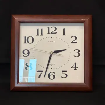 インテリア時計 SEIKO quartz square wall clock 90s インテリア時計 SEIKO quartz square wall clock 90s 1990s Seiko