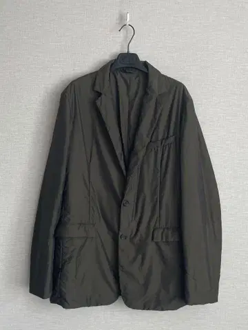 JIL SANDER 나일론 모스그린 자켓