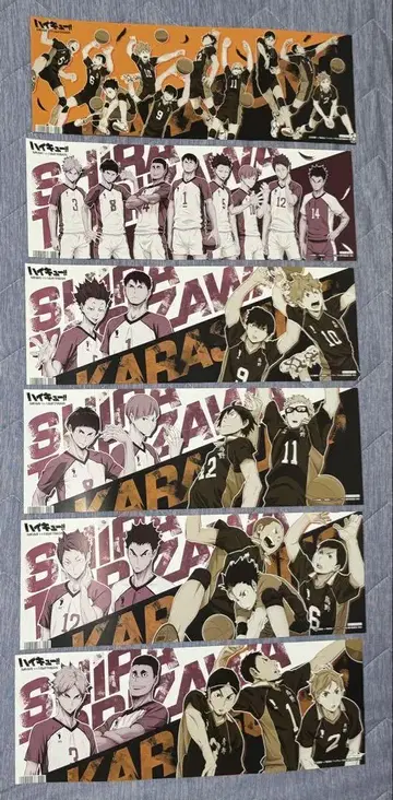 하이큐!! 카라스노 시라토리자와 미니 포스터