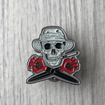 조니 뎁 착용 GONZO 핑 배지 tart STETSON RRL