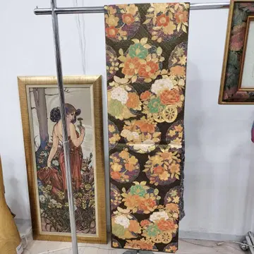 꽃무늬 일본풍 오비