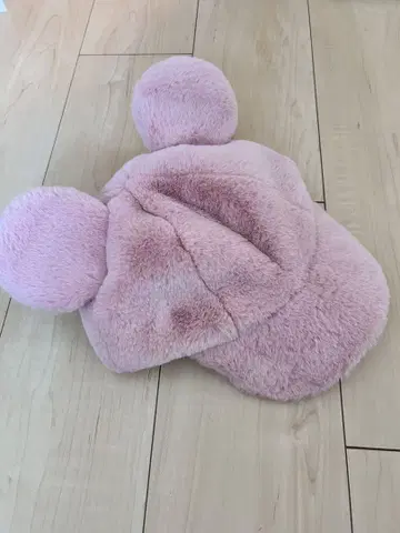 미키풍 귀 달린 핑크 캡