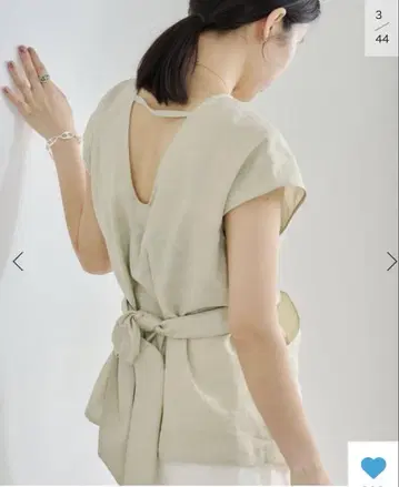 anuke 린넨 캐시코어 탑