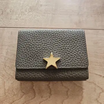 1미터 카레 그레이지 베이지 3단 폴더형 지갑 새상품급