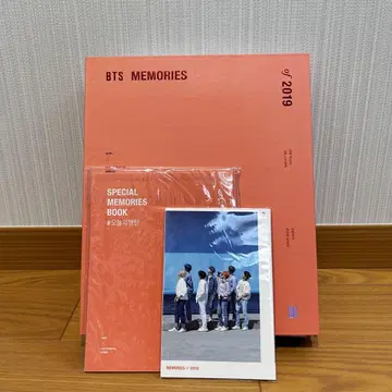 BTS MEMORIES OF 2019 DVD 5매 세트