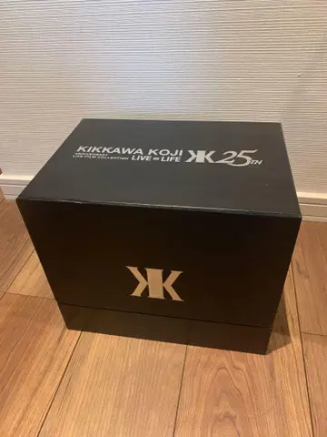 KIKKAWA KOJI K 25th Anniversary DVD 박스
