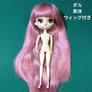 달 소체 가발 포함