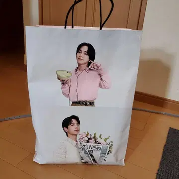 텐진 지하가 SMTOWN 쇼핑백 SHINee 키 민호 K-POP