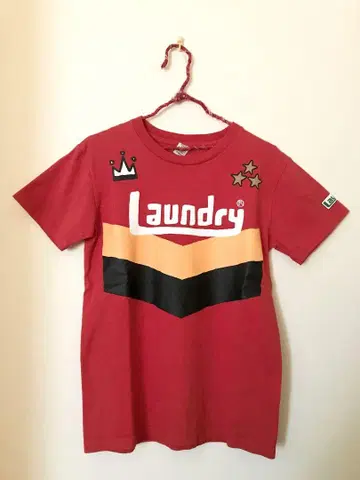 새상품급 그램퍼스 x Laundry 콜라보 T셔츠 XS