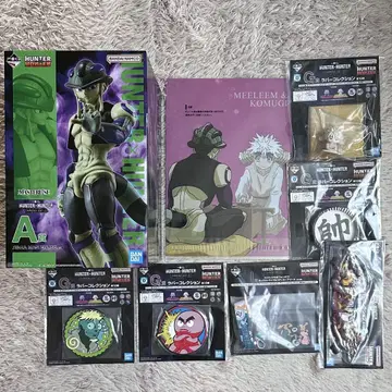 HUNTER x HUNTER 피규어와 굿즈 세트