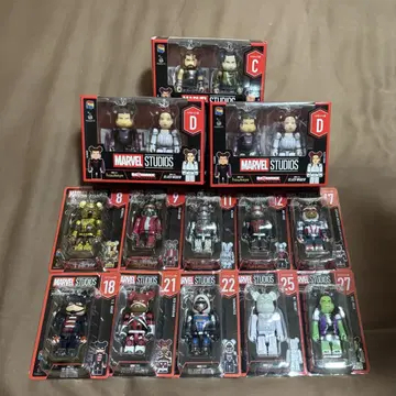 [ 새상품급 ] Happy 복권 BE@RBRICK MARVEL