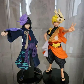 NARUTO 돌풍전 20주년 기념 의상 나루토 사스케 피규어 세트 판매