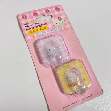 헬로키티 점착 후크 거베라 레어 헤이세이 레트로 빈티지 1999