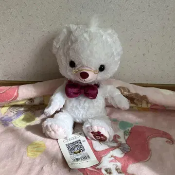 유니베어 봉제 인형 원더랜드 앨리스 화이트 토끼 시계 밀크 러쉬
