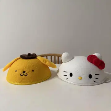 키티 폼폼푸딩 펠트 햇 퓨로랜드