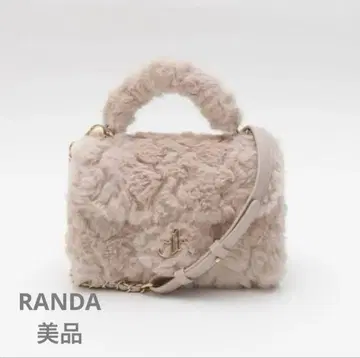 RANDA 2WAY 모노그램 부품 퍼 백