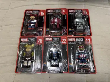 Marvel Happy 복권 BE@RBRICK 6체 세트