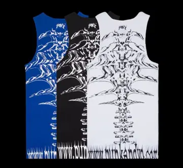 미사용 새상품 L 사이즈 Punkandyo 탱크탑 3개입