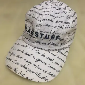 F-LAGSTUF-F FLAGSTUFF Cap 무라야마 야스유키 18SS