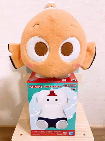 베이맥스 피규어 수영 ver. 니모 밀키 보아 BIG 봉제 인형