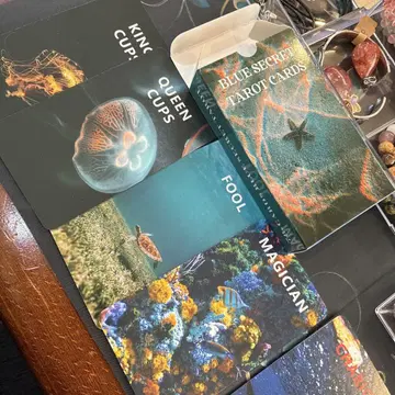 BLUE SECRET TAROT CARDS