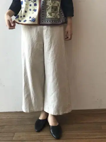 비어즐리 BEARDSLEY 허리 리브 팬츠