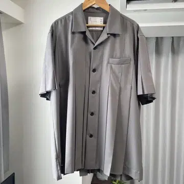 Sacai 23ss 플리츠 셔츠 Size 2 카키 사카이
