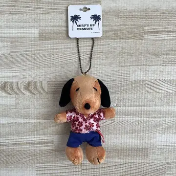 하와이 SURF'S UP PEANUTS 일광화상 스누피 봉제 인형
